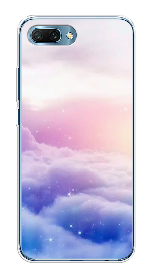 

Чехол на Honor 10 "Небеса", Голубой;белый;розовый, 65350-2