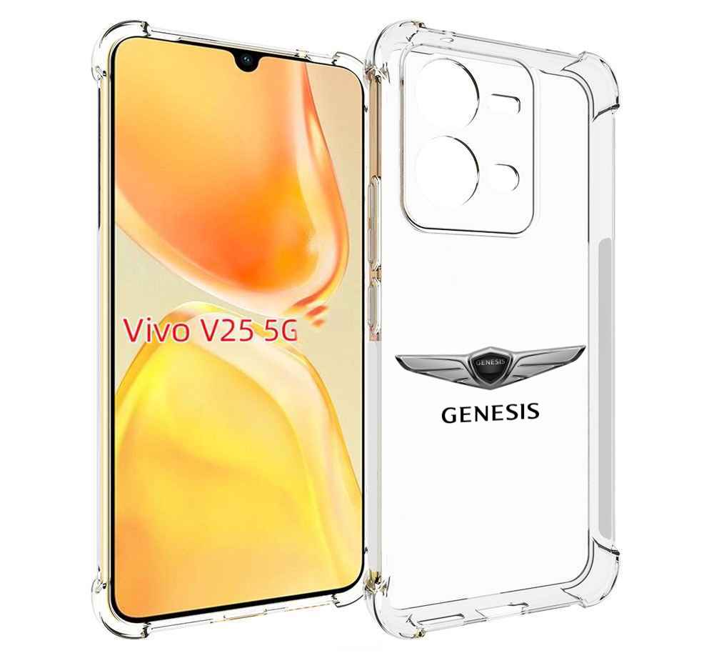 

Чехол MyPads genesis-3 мужской для Vivo V25 5G / V25e, Прозрачный, Tocco