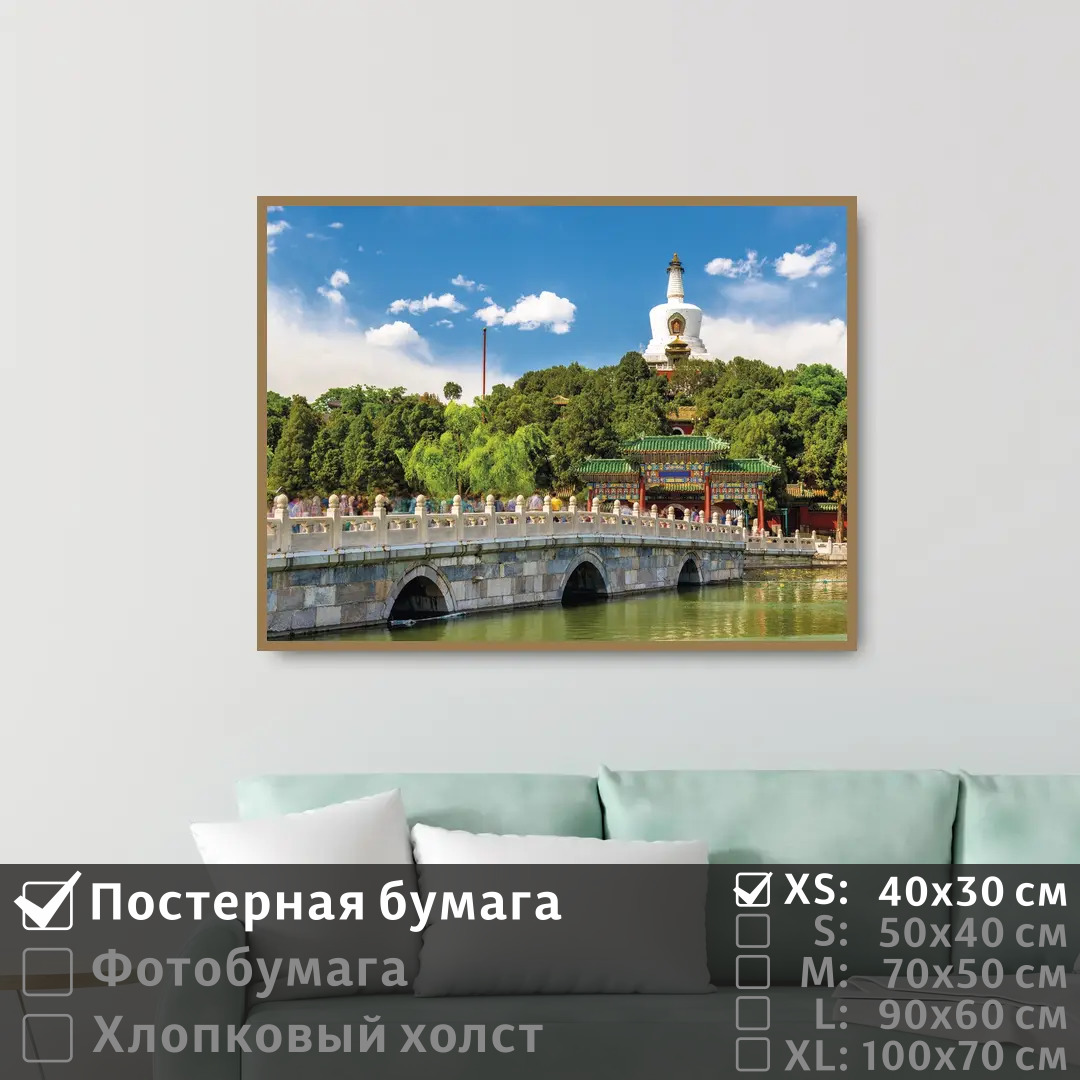 

Постер на стену ПолиЦентр Китай восточная архитектура 40х30 см, КитайВосточнаяАрхитектура