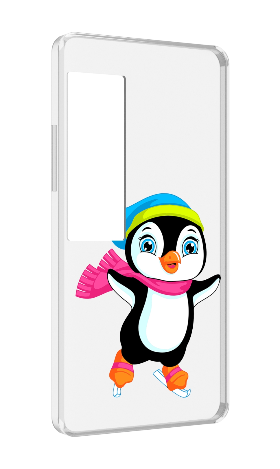 

Чехол MyPads пингвин на коньках для Meizu Pro 7 Plus, Прозрачный, Tocco
