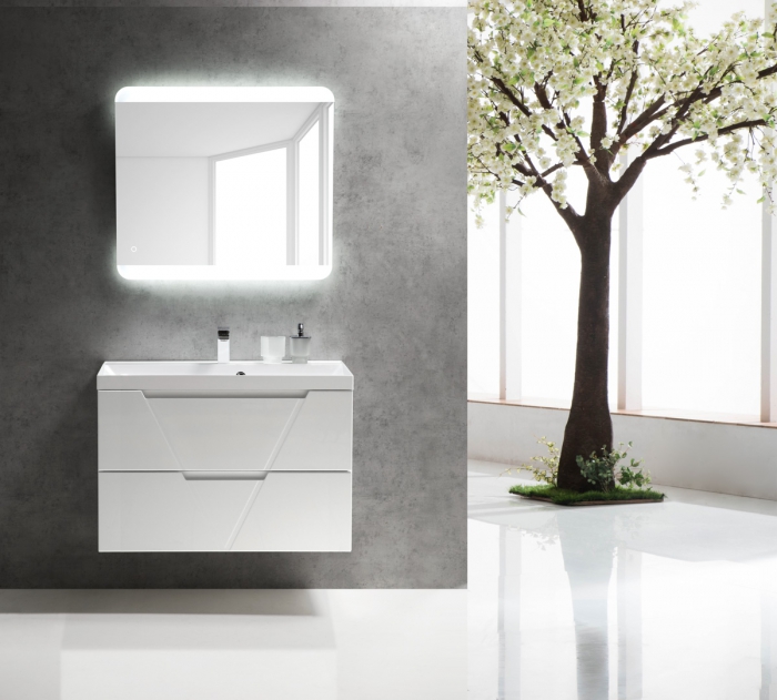 Мебель для ванной BelBagno Vittoria 90 Bianco Lucido