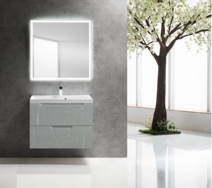 

Мебель для ванной BelBagno Vittoria 80P Toros Bianco