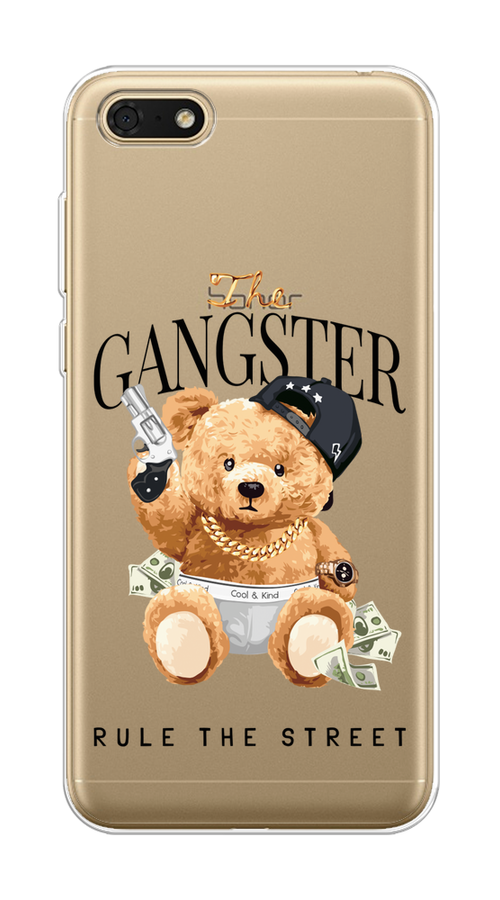 

Чехол на Honor 7A/7A Prime/Y5 Prime 2018/Y5 2018 "The Gangster", Бежевый;серый;черный, 65250-6