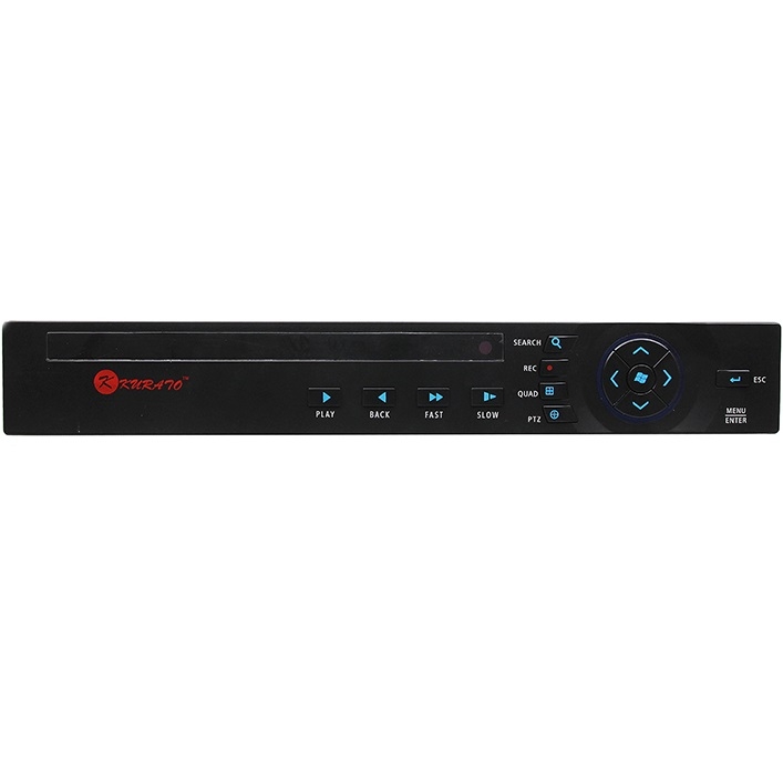 

Регистратор для видеонаблюдения Kurato NVR-8016 PS 16 каналов, 2 HDD