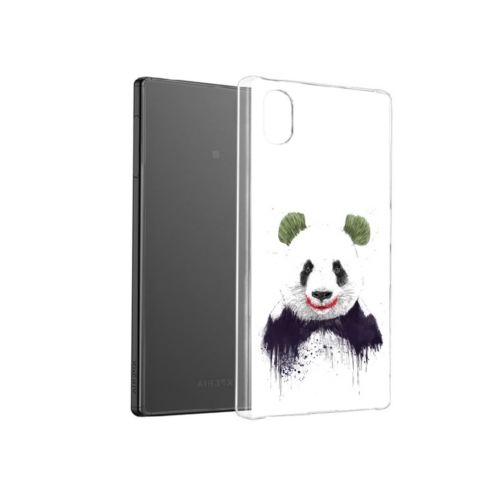 

Чехол MyPads Tocco для Sony Xperia X панда джокер, Прозрачный, Tocco