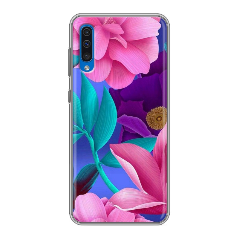 фото Чехол для samsung galaxy a30s/а50 (sm-a307) с рисунком и защитой камеры 100gadgets