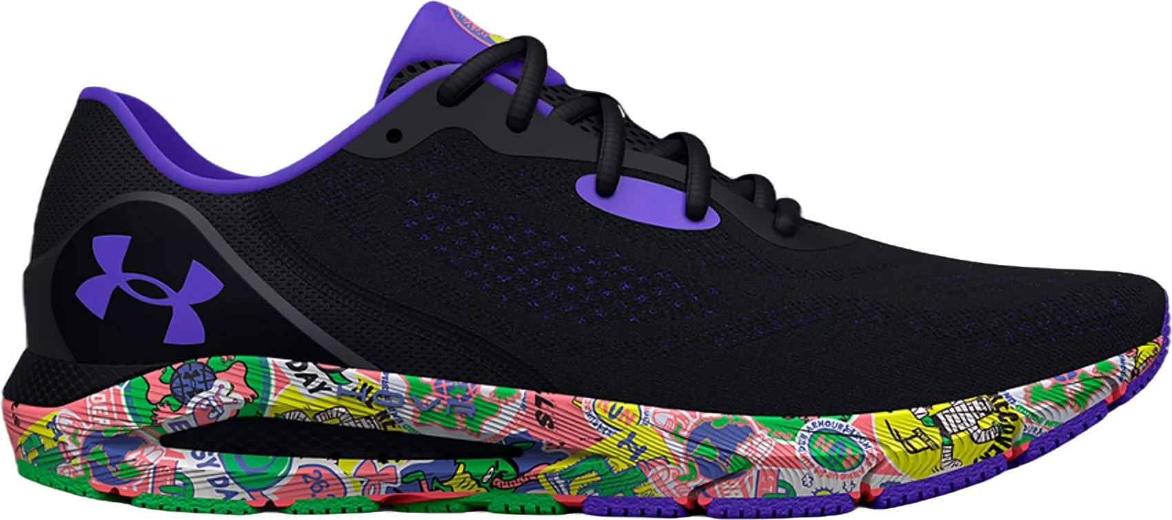 

Кроссовки мужские Under Armour Ua Hovr Sonic 5 Rnsq черные 9.5 US, Ua Hovr Sonic 5 Rnsq