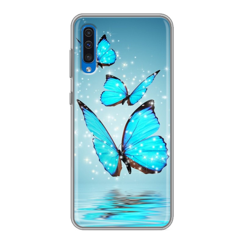 фото Чехол для samsung galaxy a30s/а50 (sm-a307) с рисунком и защитой камеры 100gadgets