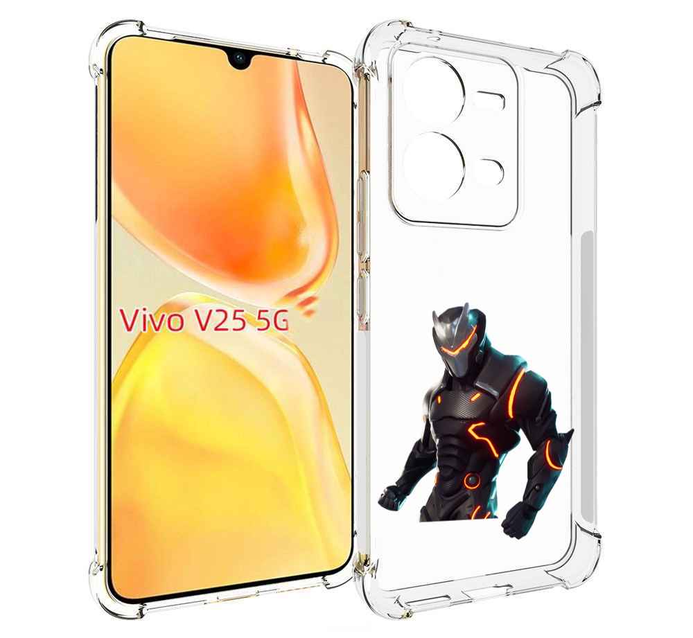 

Чехол MyPads fortnite-1 для Vivo V25 5G / V25e, Прозрачный, Tocco