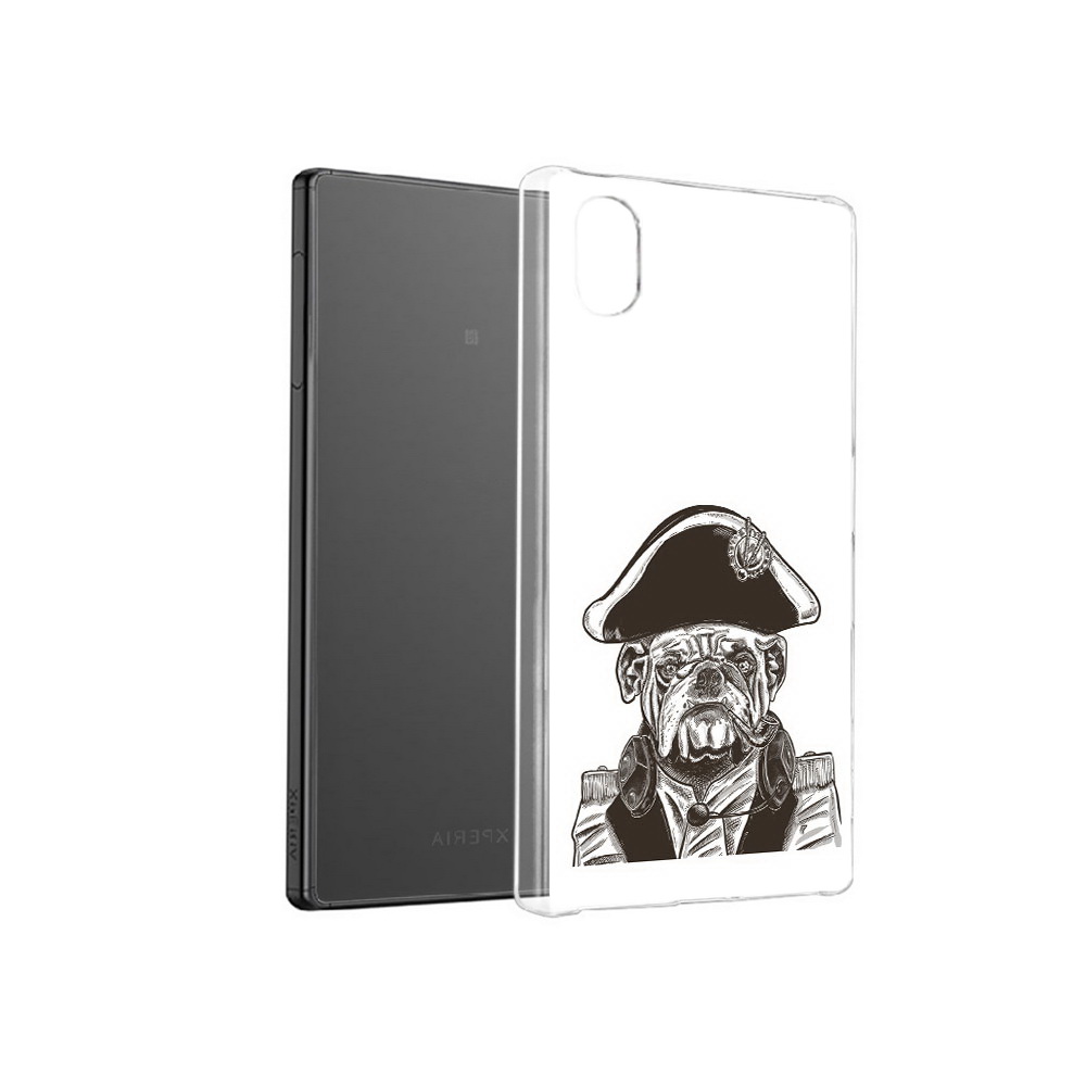 

Чехол MyPads Tocco для Sony Xperia X мопс генерал, Прозрачный, Tocco