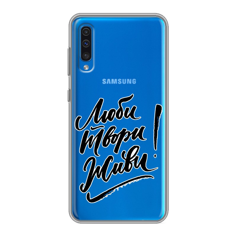 фото Прозрачный чехол для samsung galaxy a30s/а50 (sm-a307) 100gadgets