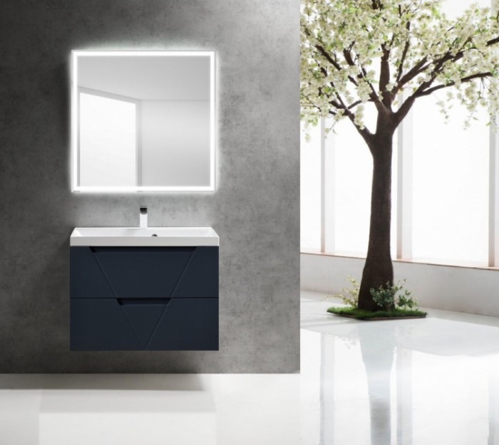 

Мебель для ванной BelBagno Vittoria 70P Grigio Opaco