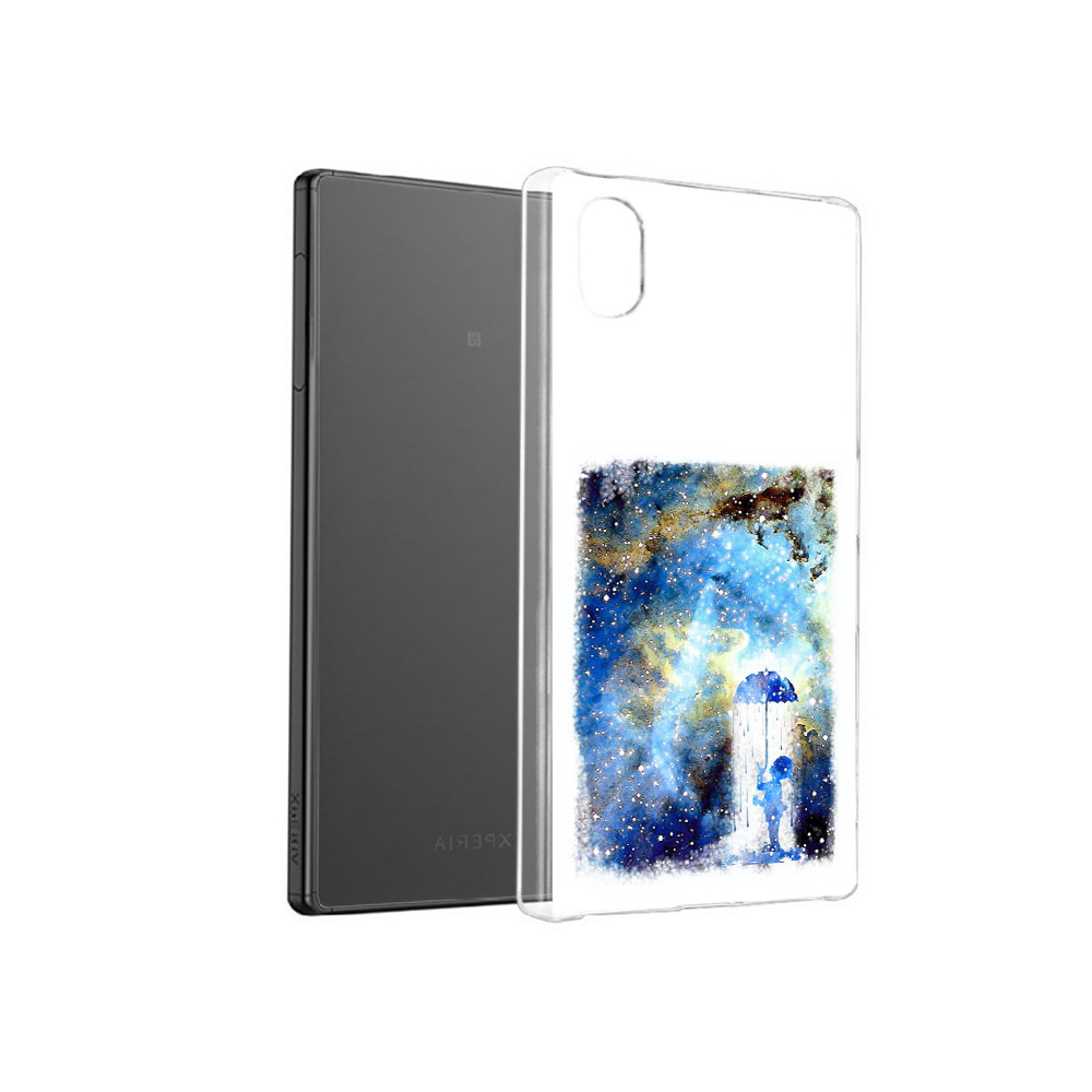 

Чехол MyPads Tocco для Sony Xperia X мальчик в небе, Прозрачный, Tocco