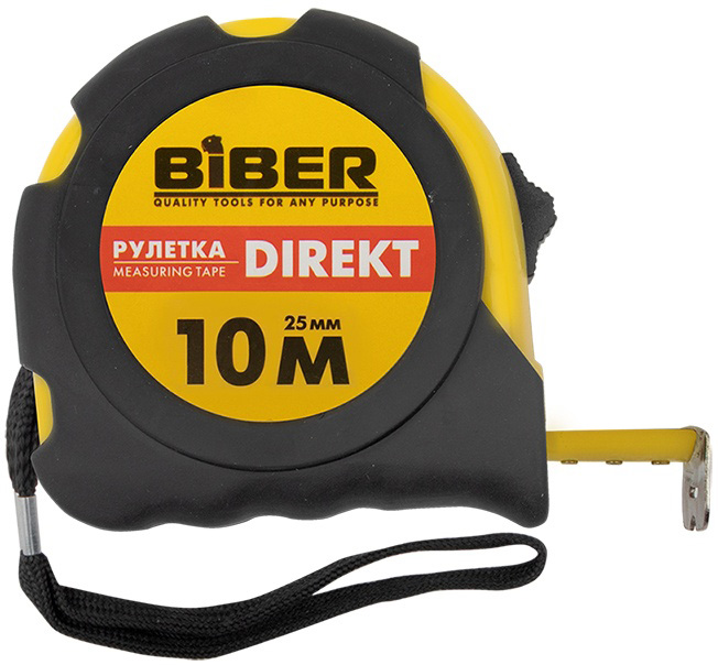 BIBER 40105 Рулетка Direkt 10мх25мм 769₽