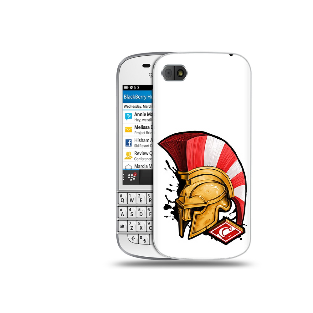 

Чехол MyPads Tocco для BlackBerry Q10 ФК спартак шлем, Прозрачный, Tocco