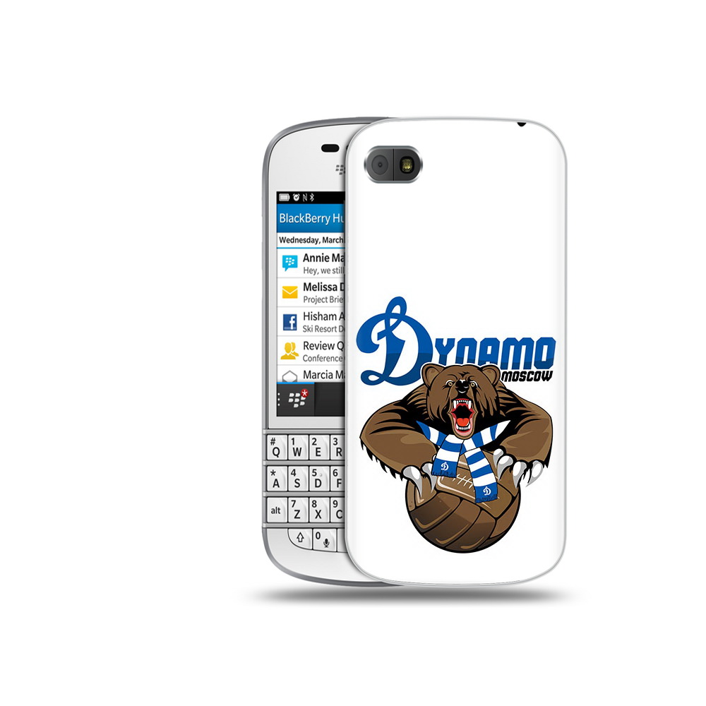

Чехол MyPads Tocco для BlackBerry Q10 ФК Динамо медведь, Прозрачный, Tocco