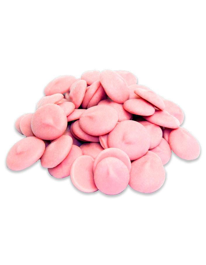 

Шоколад розовый Callebaut Strawberry со вкусом клубники, каллеты 500 гр