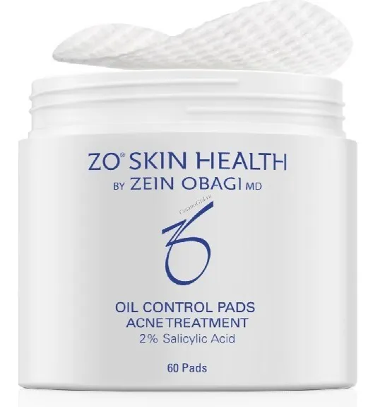 Салфетки для контроля за секрецией себума Zein Obagi Oil Control Pads 60 шт