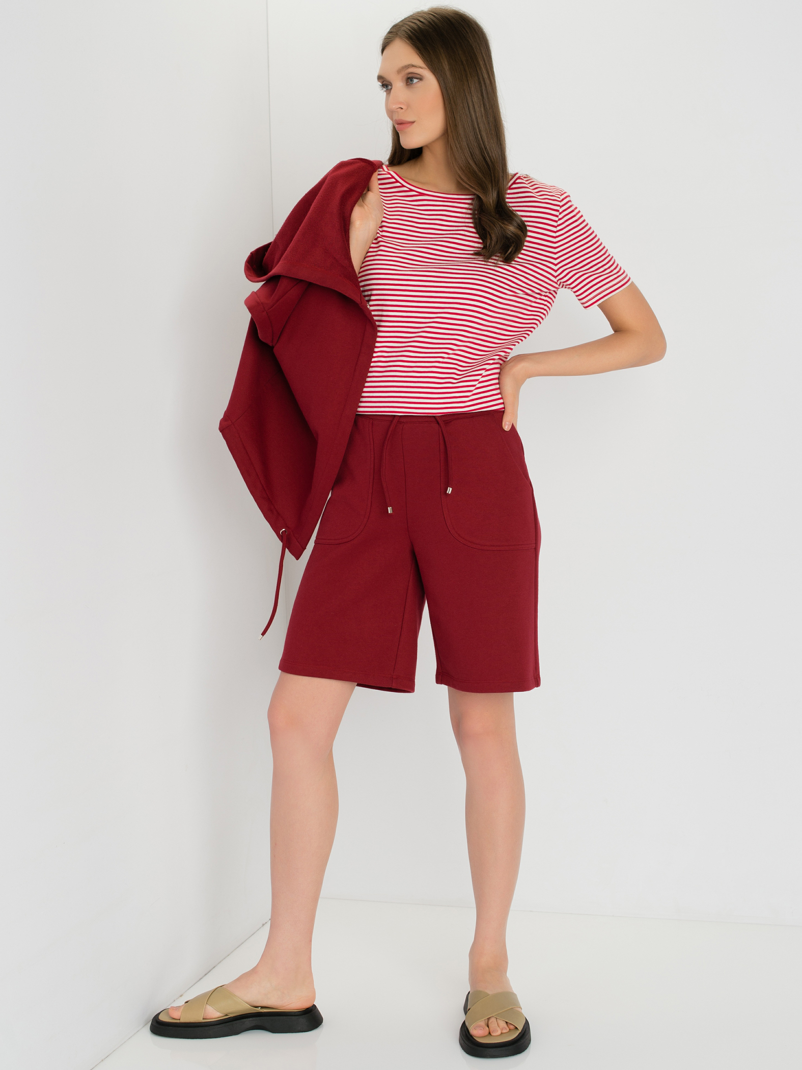 

Футболка женская Gerry Weber 770256-35038-6002 красная 46, 770256-35038-6002