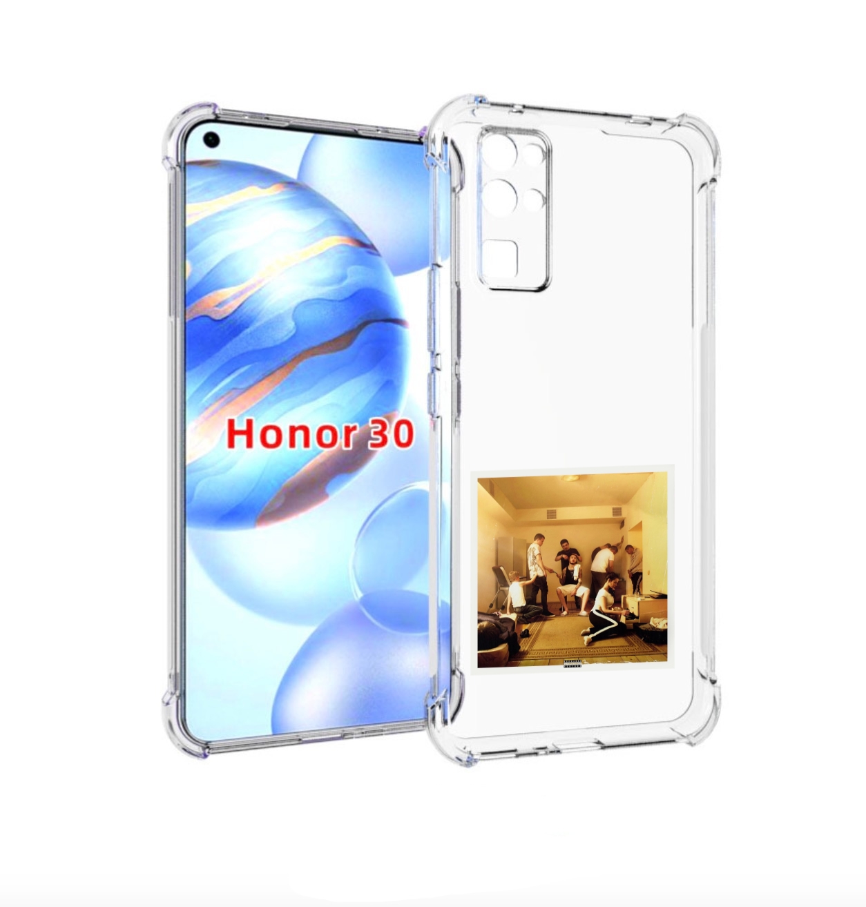 

Чехол бампер MyPads Уроборос Скриптонит улица 36 для Honor 30 (B, Прозрачный, Tocco