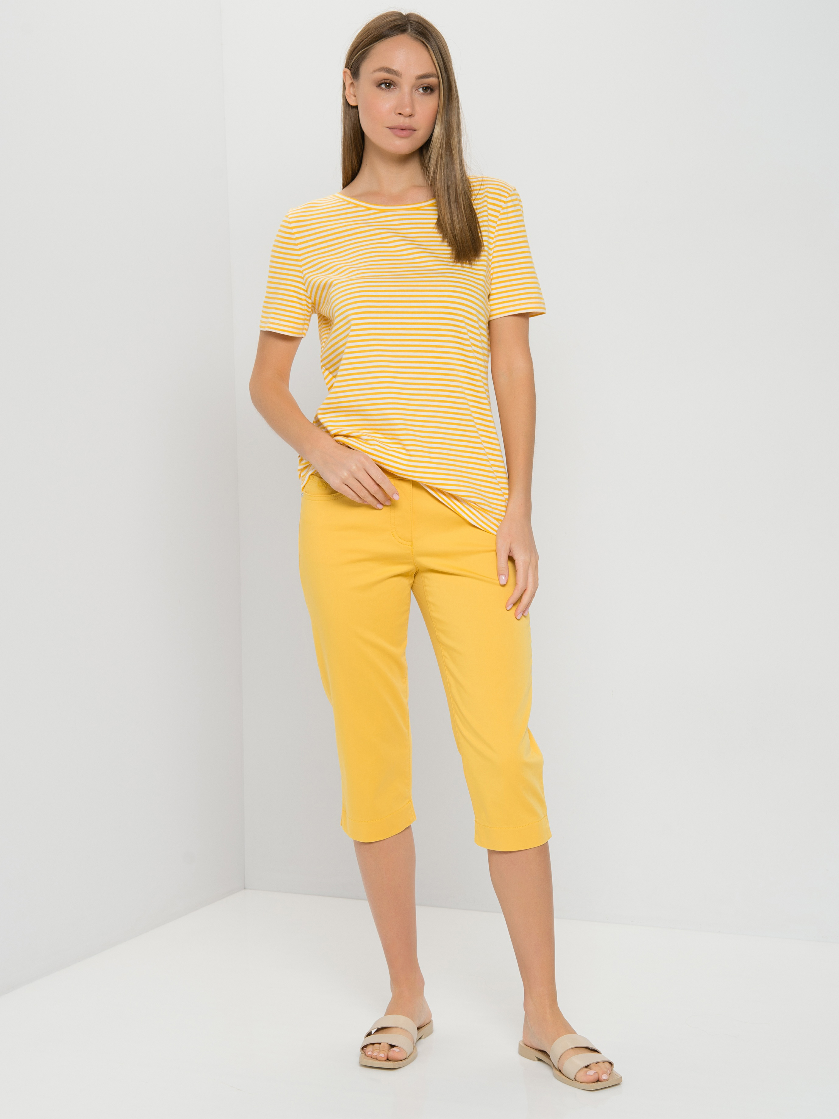 

Футболка женская Gerry Weber 770256-35038-4002 желтая 38, 770256-35038-4002