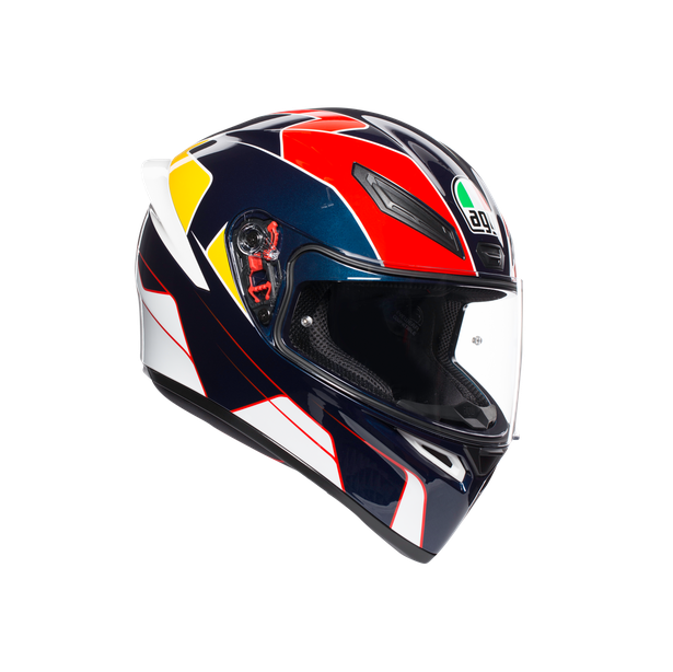 

Шлем AGV K-1 MULTI Pitlane Blue/Red/Yellow XXL