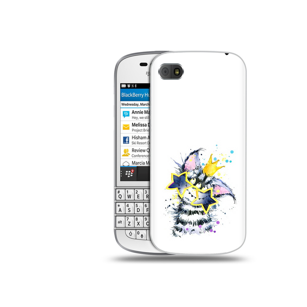 

Чехол MyPads Tocco для BlackBerry Q10 Мартовский Нуся, Прозрачный, Tocco