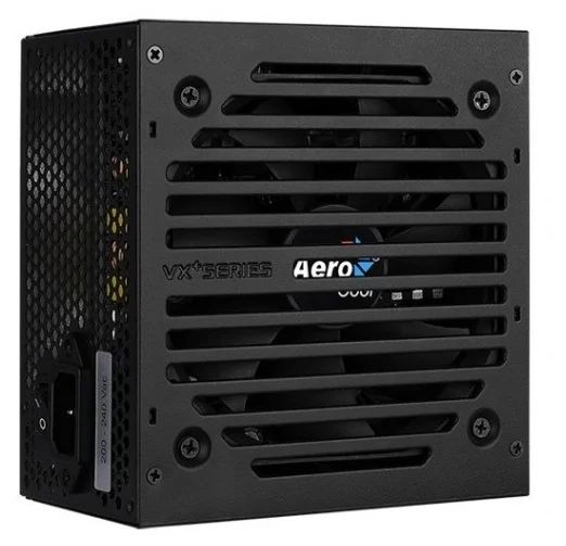 

Блок питания AeroCool VX PLUS 750W, Черный, Aerocool 750W VX-750 PLUS (24+4+4pin) 120mm fan 3xSATA RTL