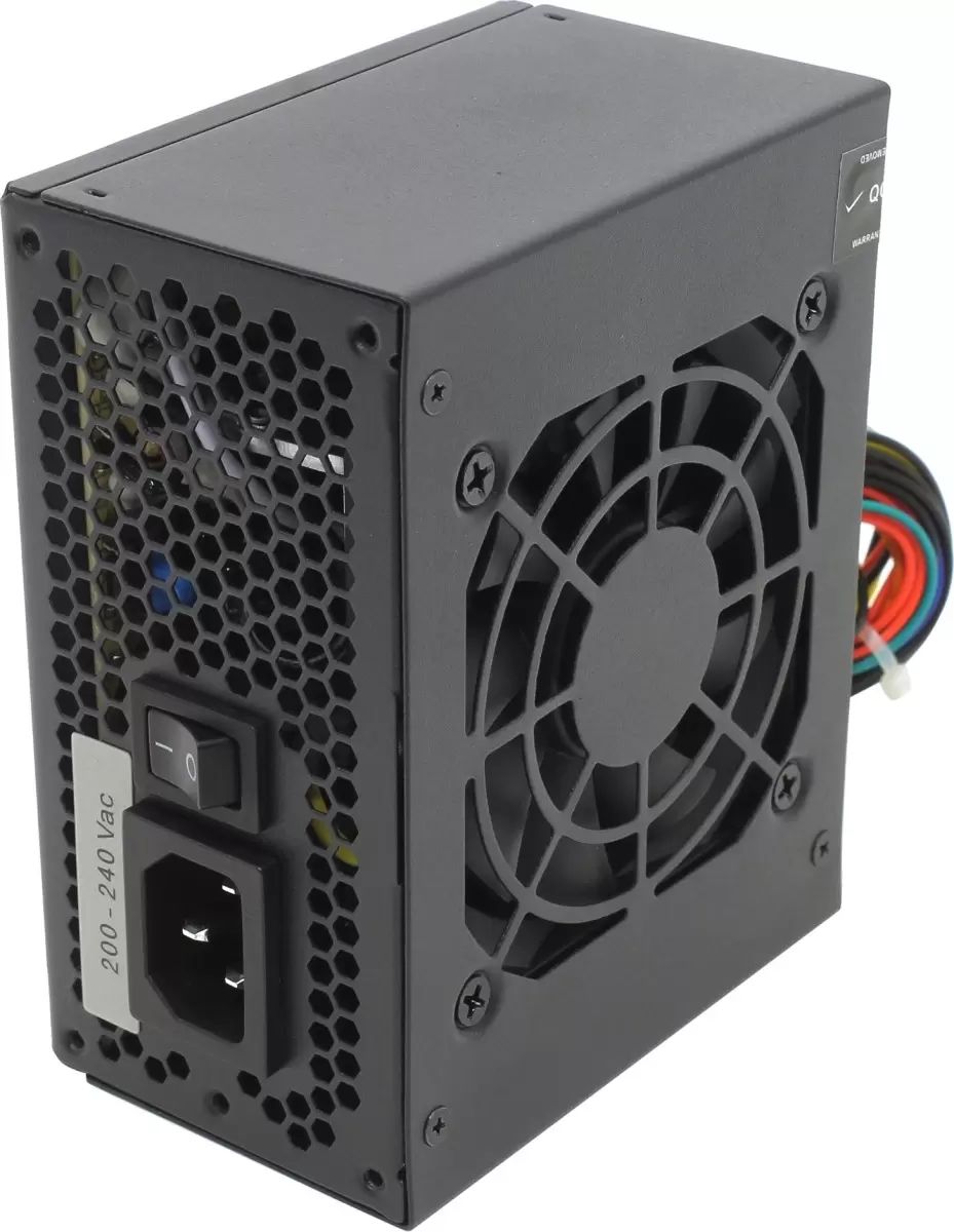 

Блок питания AeroCool SX-400W (PSU SX-400), Черный, Aerocool 400W SX400 { Мощность: 400W, форм-фактор: SFX, размер вентилятора: 80x80 мм, тип разъема для материнской платы: 20+4 pin (SX-400)}