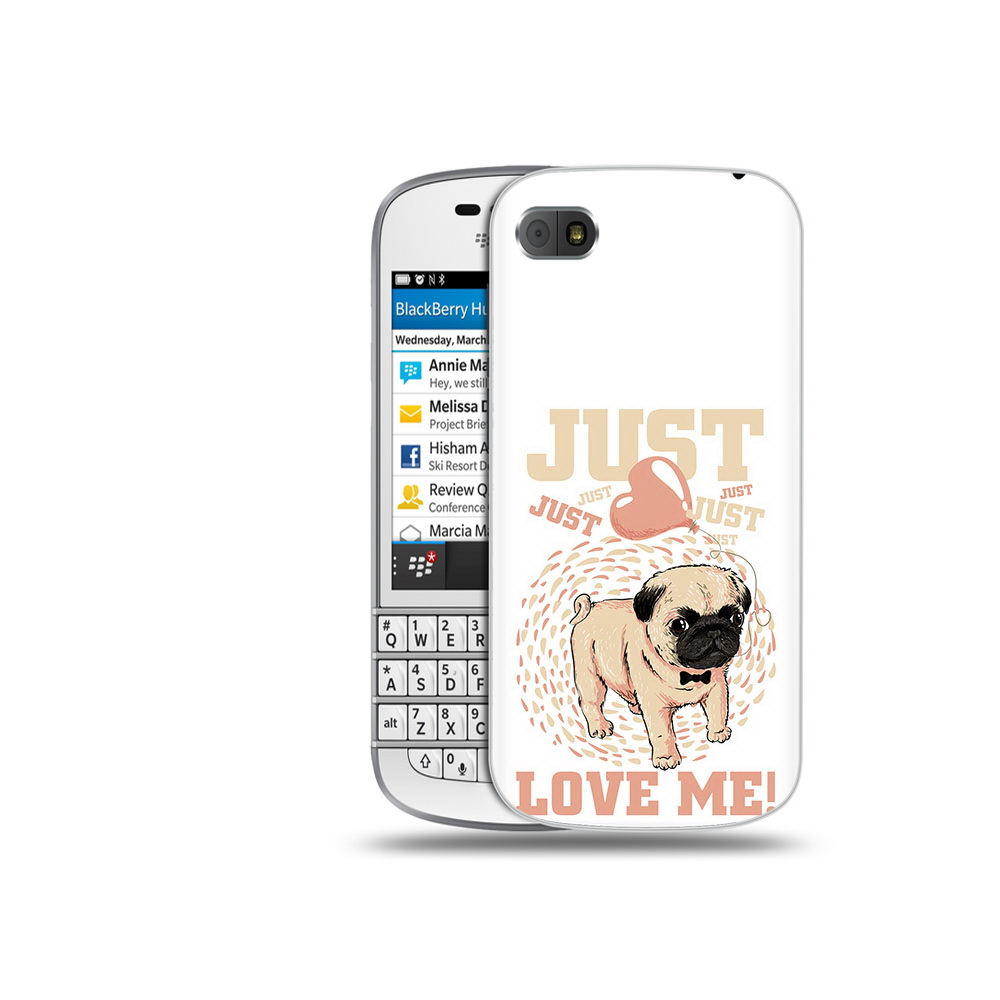 

Чехол MyPads Tocco для BlackBerry Q10 Люби меня, Прозрачный, Tocco