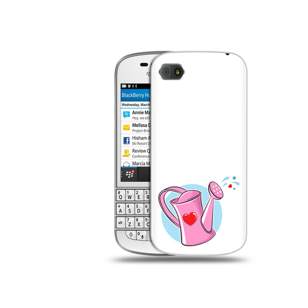 

Чехол MyPads Tocco для BlackBerry Q10 Лейка любви 14 февраля, Прозрачный, Tocco