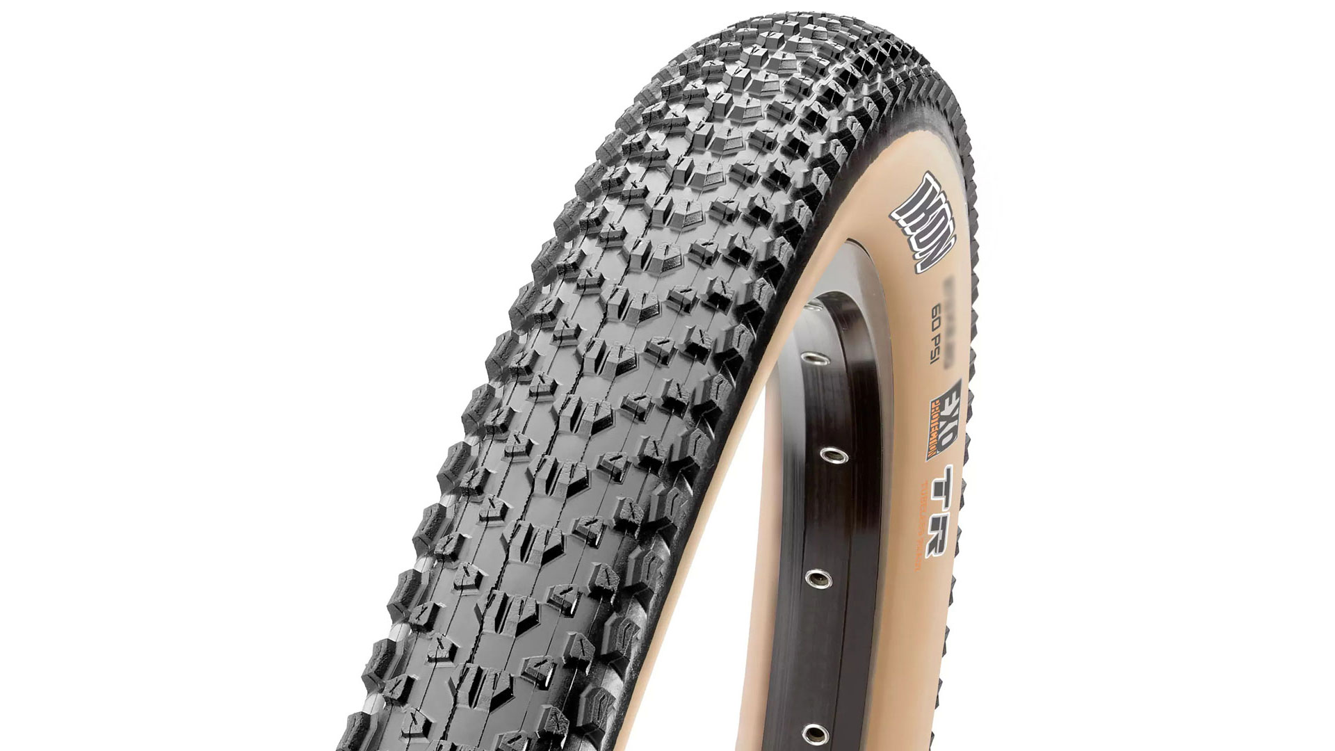 

Покрышка Maxxis Ikon 27.5x2.20 TPI 60 кевлар EXO/TR/Tanwall (ETB00332800), Бежевый;черный, Ikon