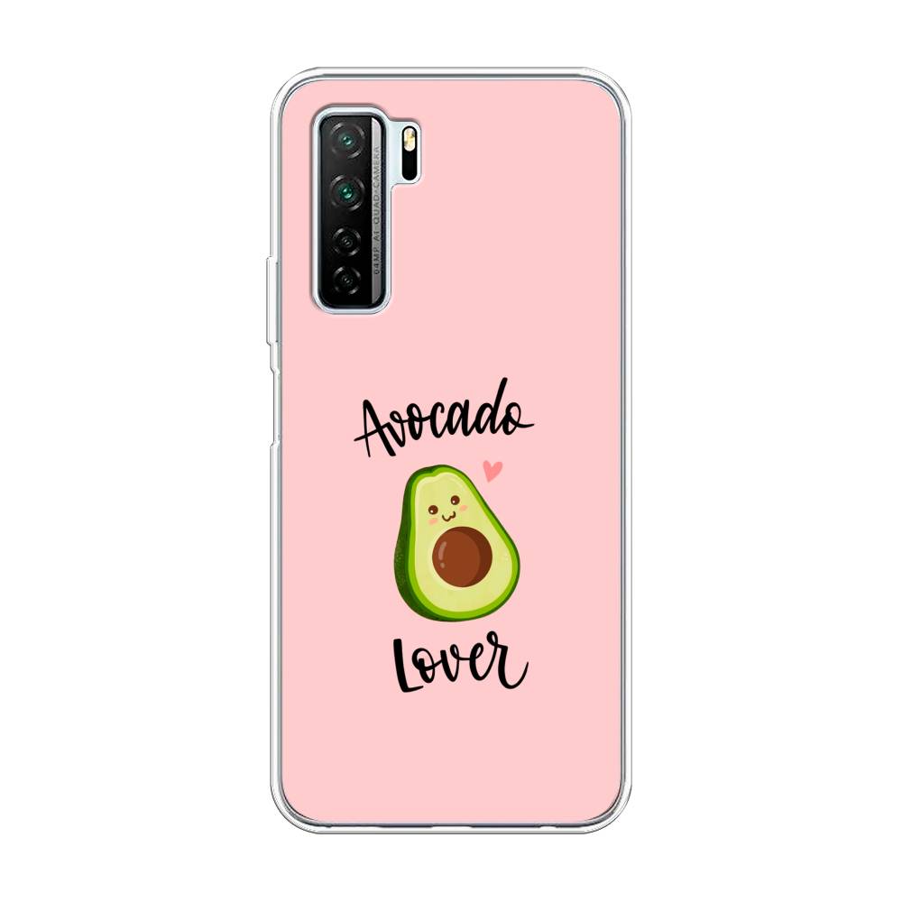 

Чехол на Honor 30S Global "Avocado lover", Розовый;зеленый, 6102850-6