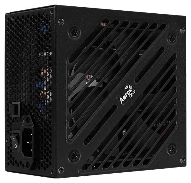 

Блок питания AeroCool Cylon 700W, Черный, Блок питания Aerocool CYLON 700W (ACPW-CL70AEC.11) 700W, ATX12V 2.4, ARGB подсв. APFC, 80 Plus КПД