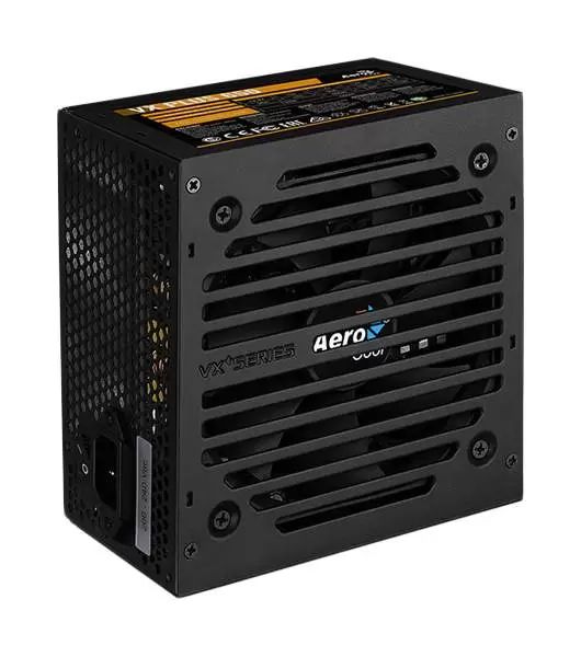 

Блок питания AeroCool VX PLUS 650W, Черный, Блок питания Aerocool VX PLUS 650W, 650Вт, 120мм, черный, retail [vx-650 plus]