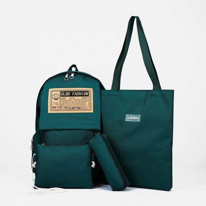 

Комплект женский NoBrand 9471109 зеленый, 28х15х44 см, 9471109