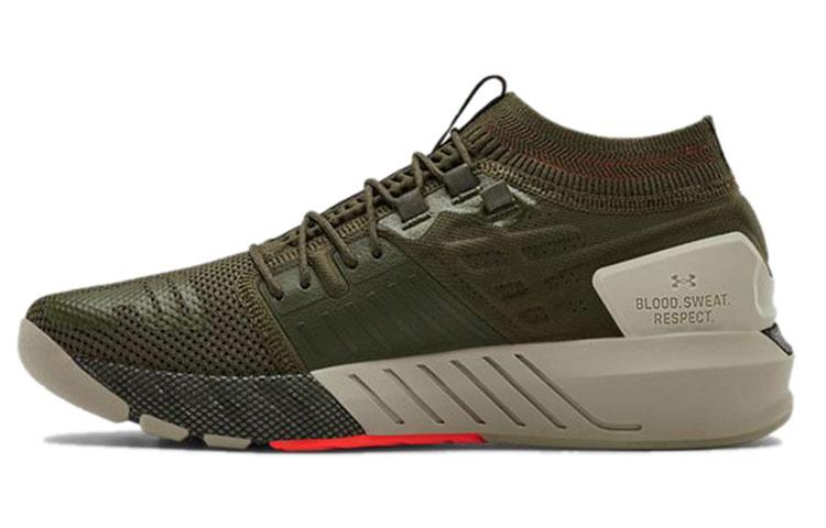 

Кроссовки унисекс Under Armour Project Rock 2 зеленые 41 EU, Зеленый, Project Rock 2