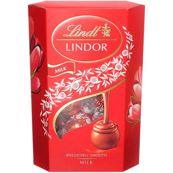 фото Конфеты lindt lindor из молочного шоколада с начинкой 200г