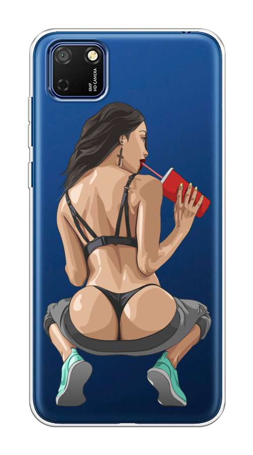 

Чехол на Honor 9S "Сочные булочки", Бежевый;красный;черный, 6102650-6