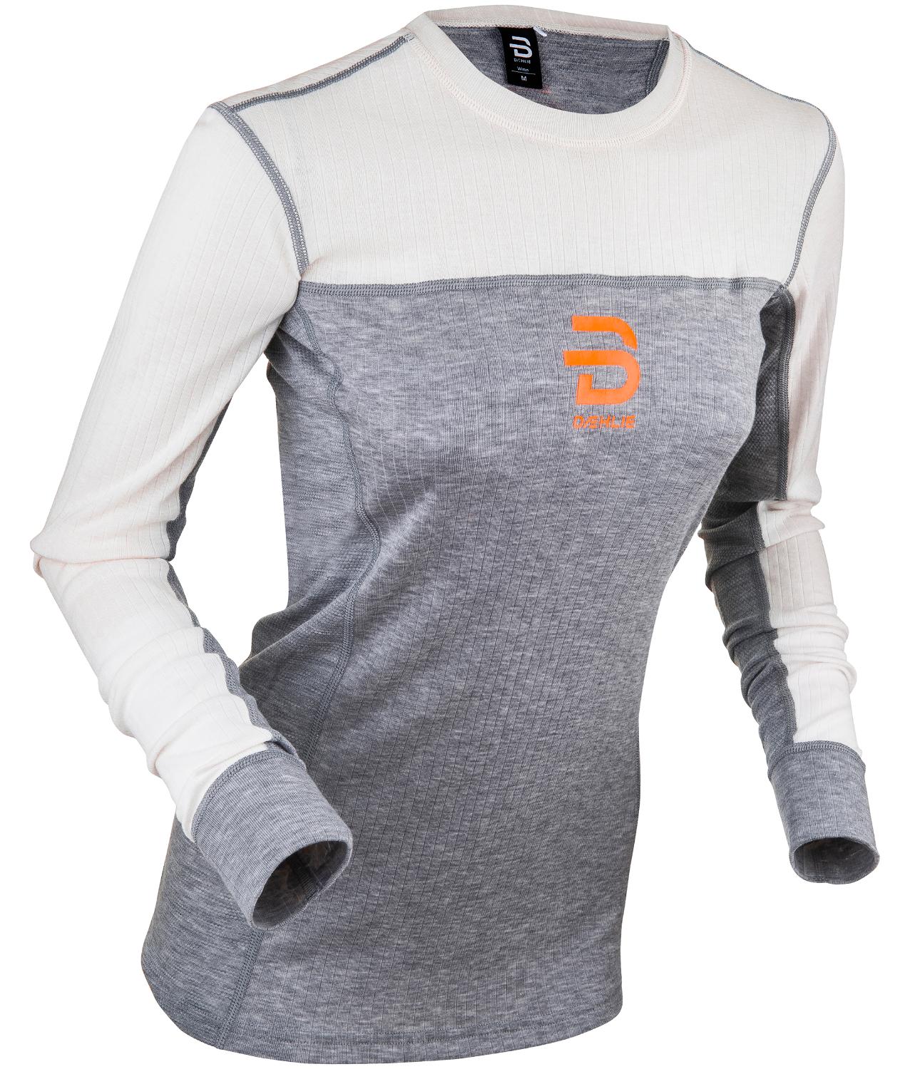 фото Термолонгслив bjorn daehlie performance-tech ls wmn, light grey melange, l