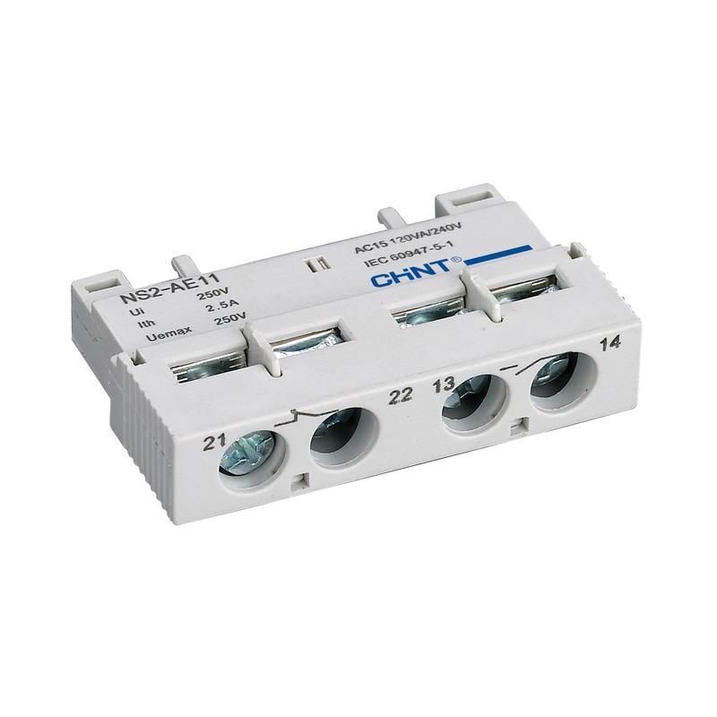 

Контакт дополнительный поперечный NS2-AE11 (R) | код 495968 | CHINT (1 шт.)
