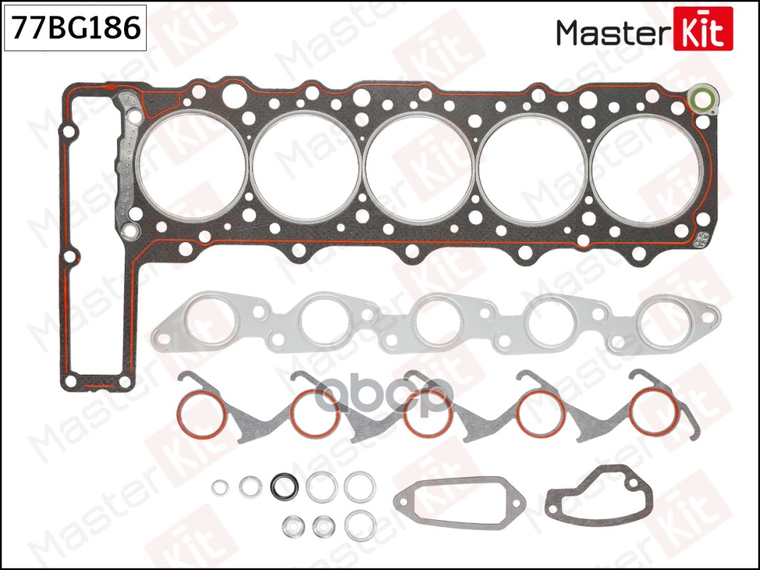 

Комплект прокладок ГБЦ MERCEDES-BENZ OM602 77BG186