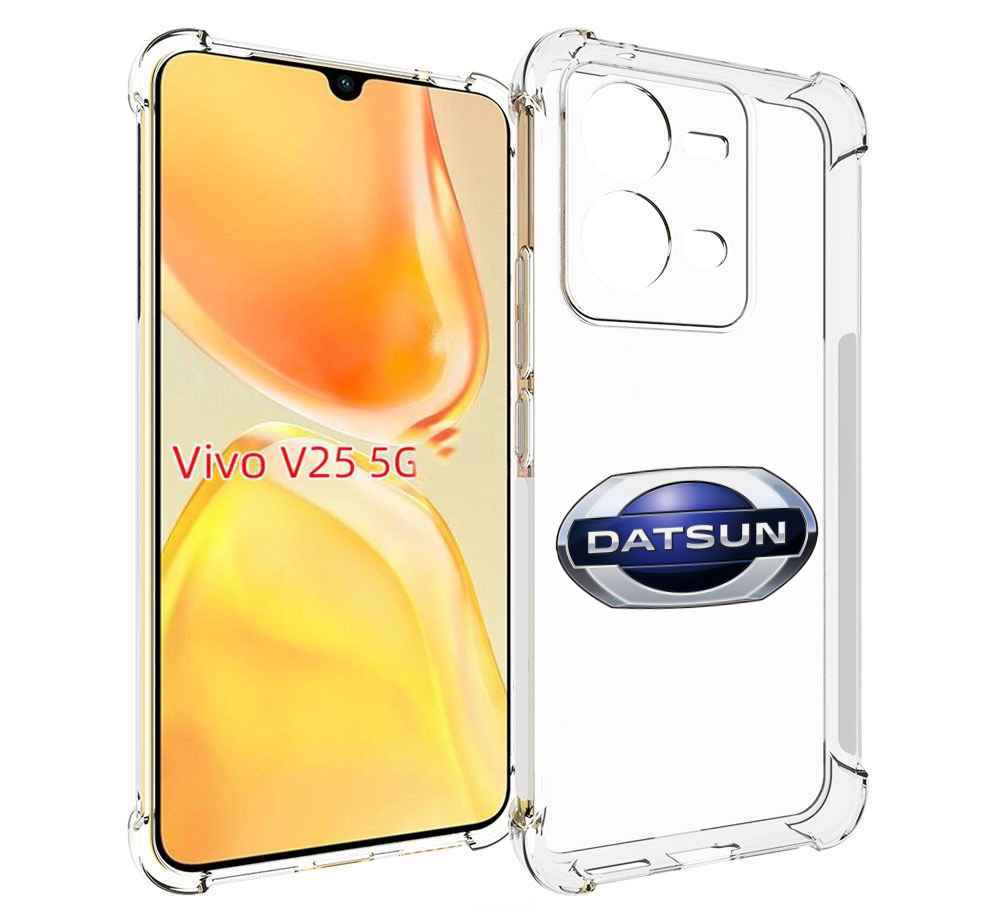 

Чехол MyPads datsun мужской для Vivo V25 5G / V25e, Прозрачный, Tocco