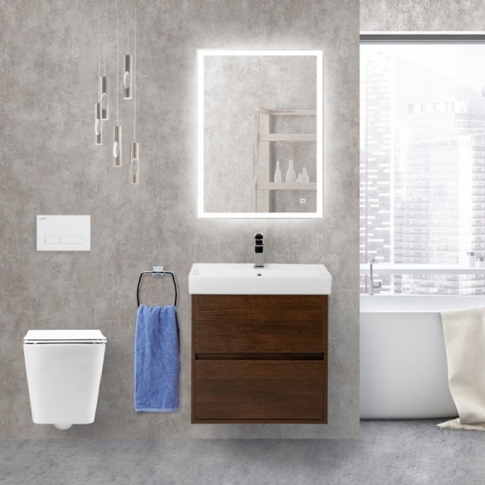 

Мебель для ванной BelBagno Neon 50-2C Rovere Scuro