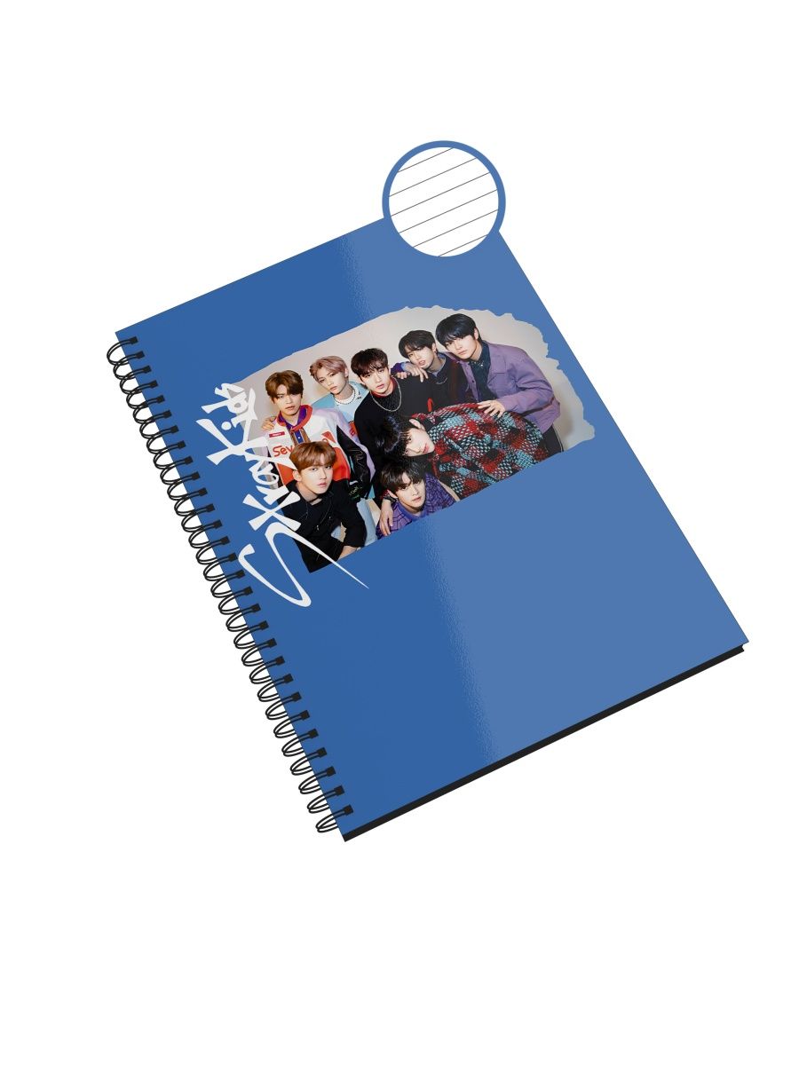 

Блокнот Каждому Своё "Stray Kids/Стрей Кидс/K-Pop" NP-MGSK6-A4/3 A4 48л в линейку, NP-MGSK6-A4/3