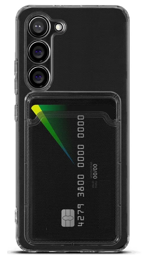 

Чехол-накладка Mariso POKET с карманом для карт для Xiaomi POCO X5 Pro прозрачный