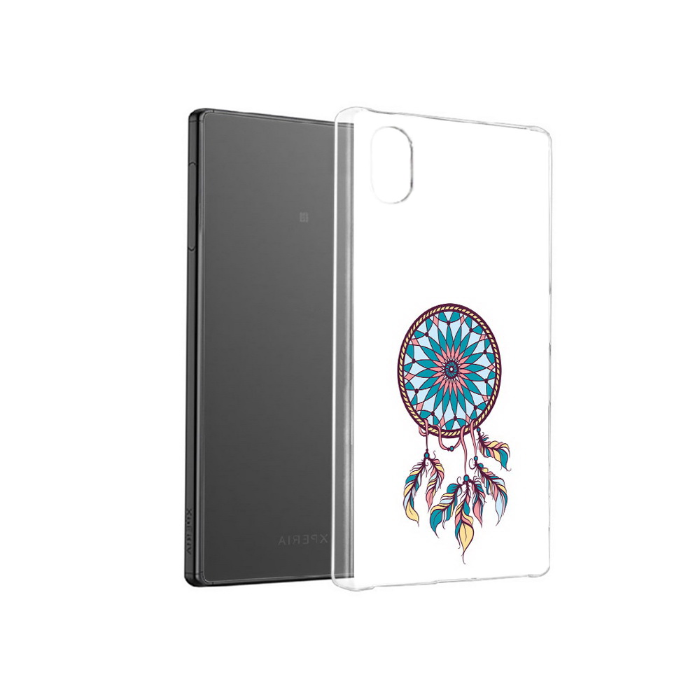 

Чехол MyPads Tocco для Sony Xperia X ловец снов синий, Прозрачный, Tocco