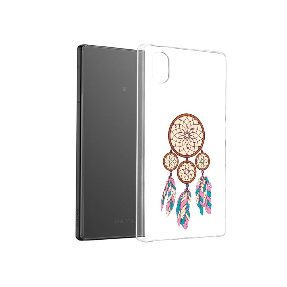 

Чехол MyPads Tocco для Sony Xperia X ловец снов бежевый, Прозрачный, Tocco