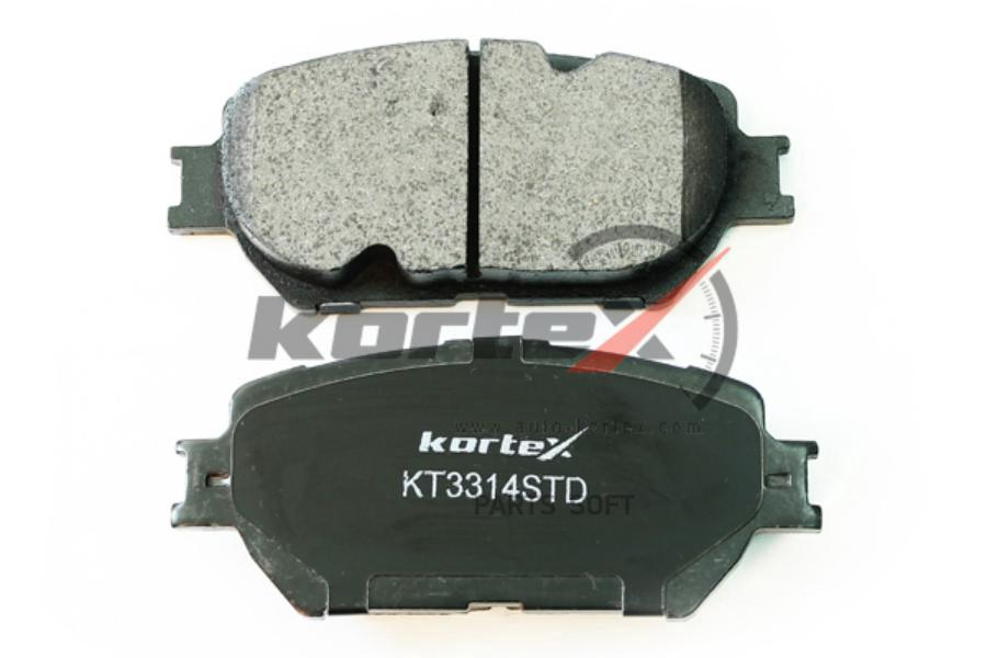 

Колодки Торм. Toyota Camry Перед.К-Т 00г- Kt3314std KORTEX арт. KT3314STD