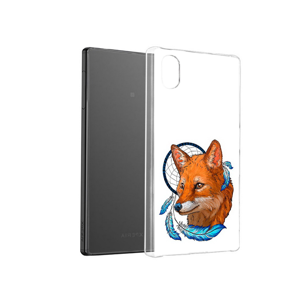 

Чехол MyPads Tocco для Sony Xperia X лиса и ловец снов, Прозрачный, Tocco